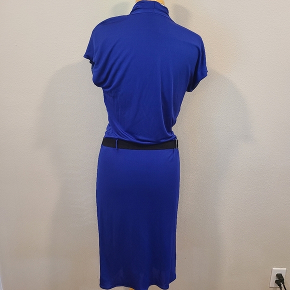 Maison Martin Margiela Faux Wrap Midi Dress - Picture 4 of 7